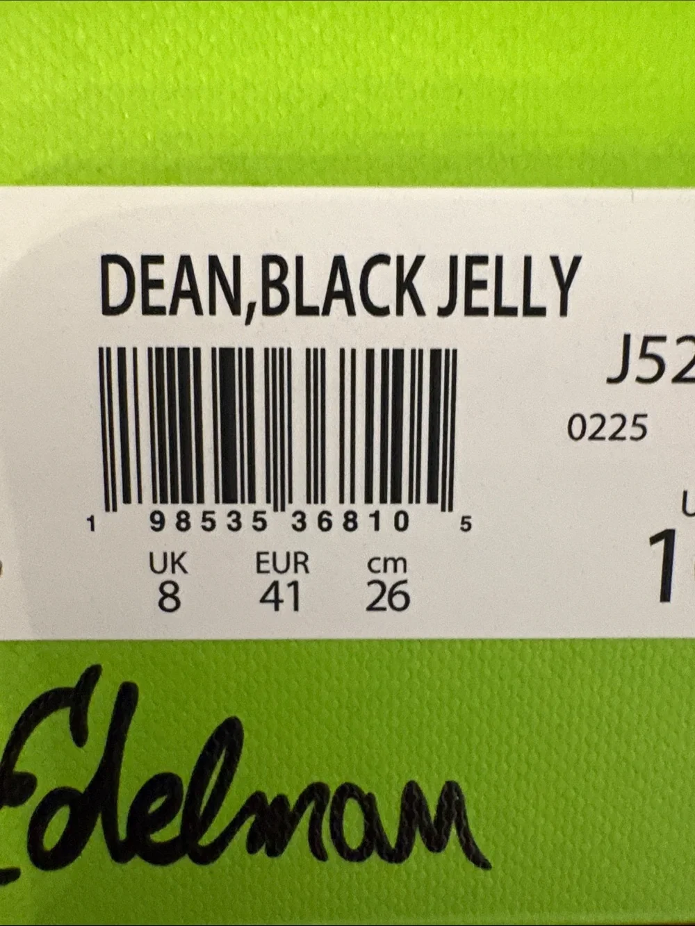 NWT Sam Edelman Black and Gold Script Jelly Flip Sandals Size 10 - Picture 5 of 7
